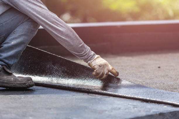 Professional Waterproofing technician working in Windsor, WI